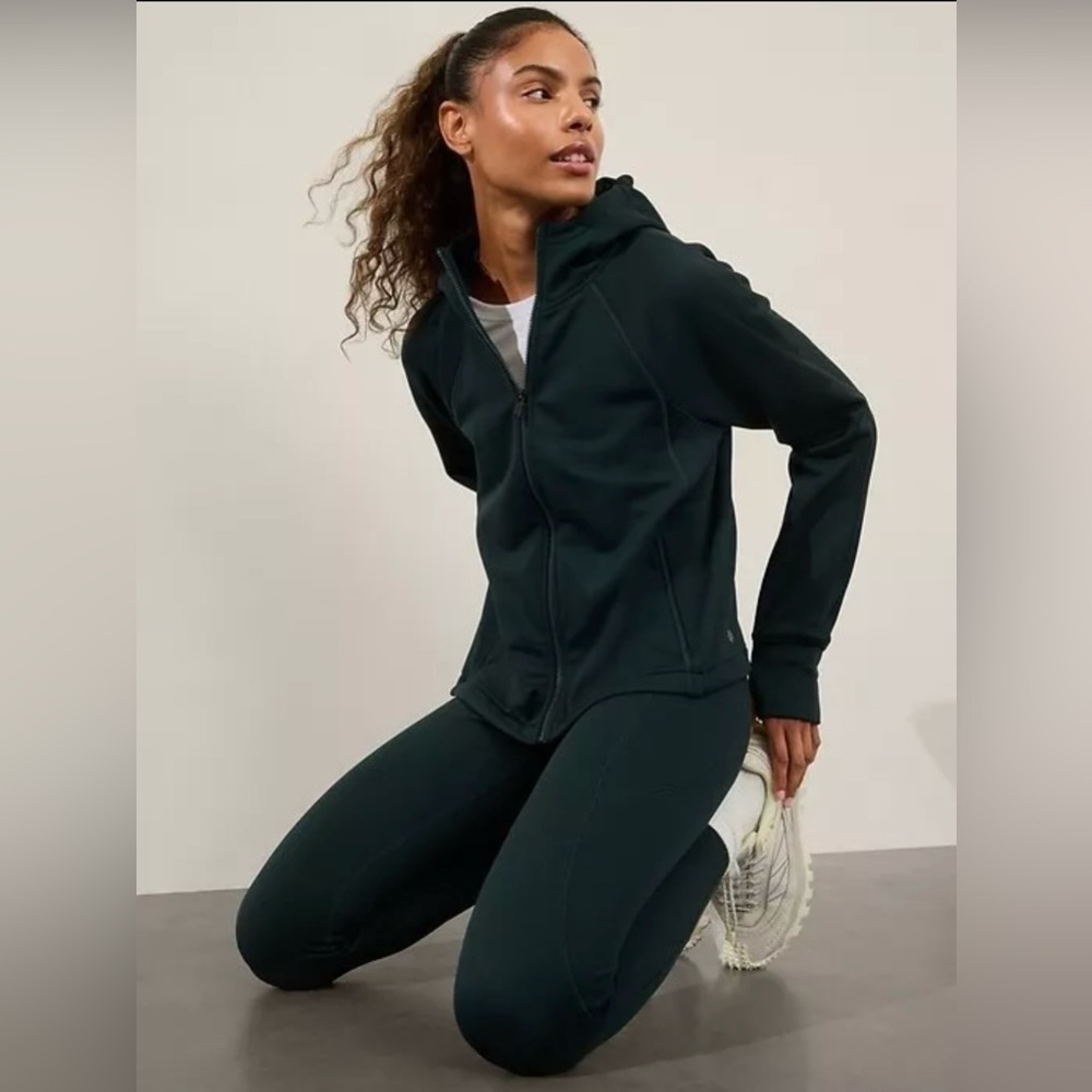 Athleta Altitude Fleece Lined Jacket // Cypress